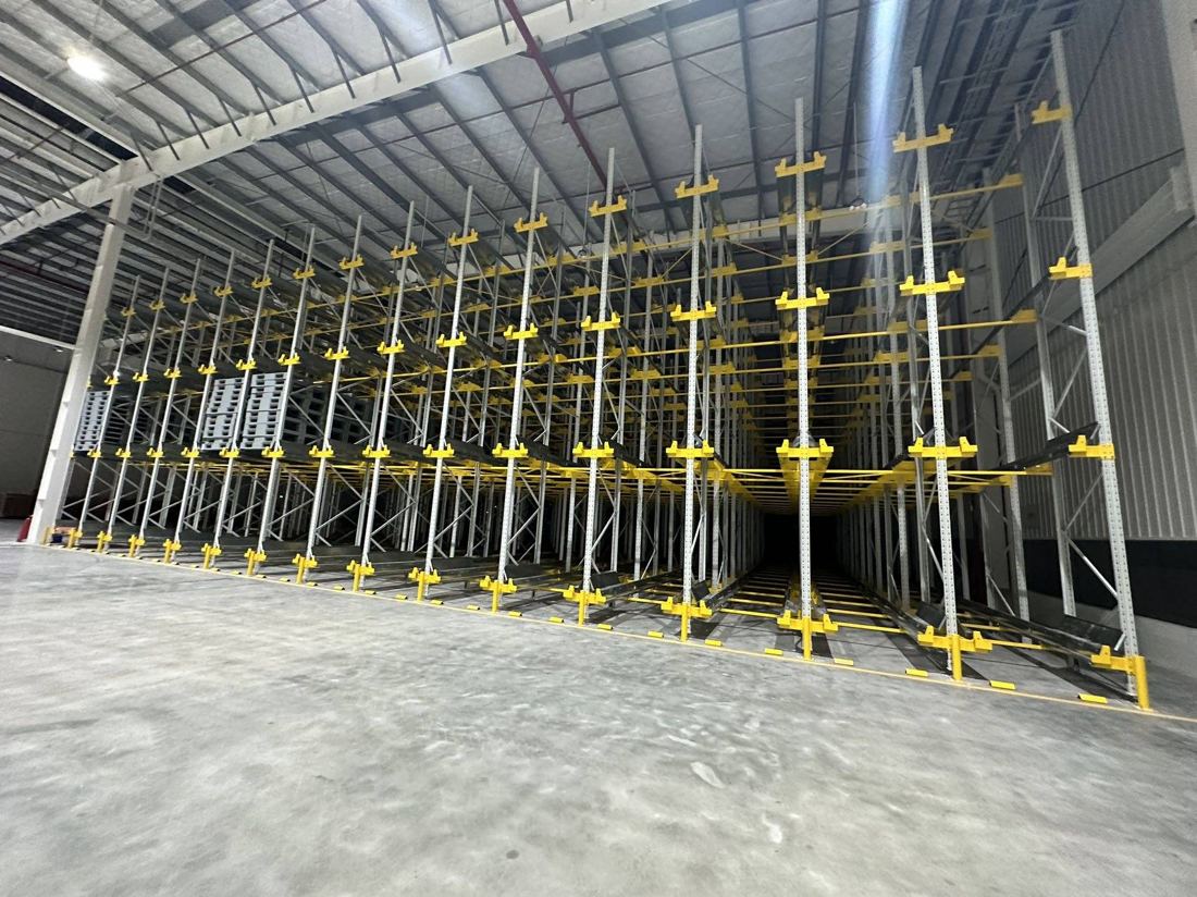 World Rack customer - INTCO Vietnam shuttle racking project