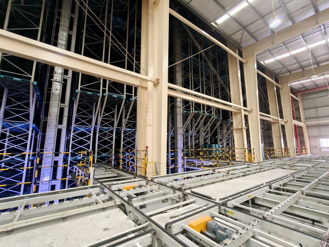 Cliente de World Rack - proyecto de almacen automatizado SAILUN en Vietnam