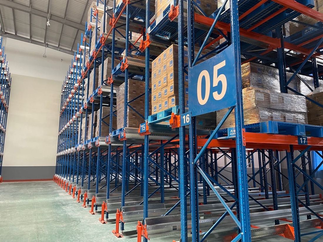 World Rack customer - XINGYU SAFETY VIETNAM shuttle racking project